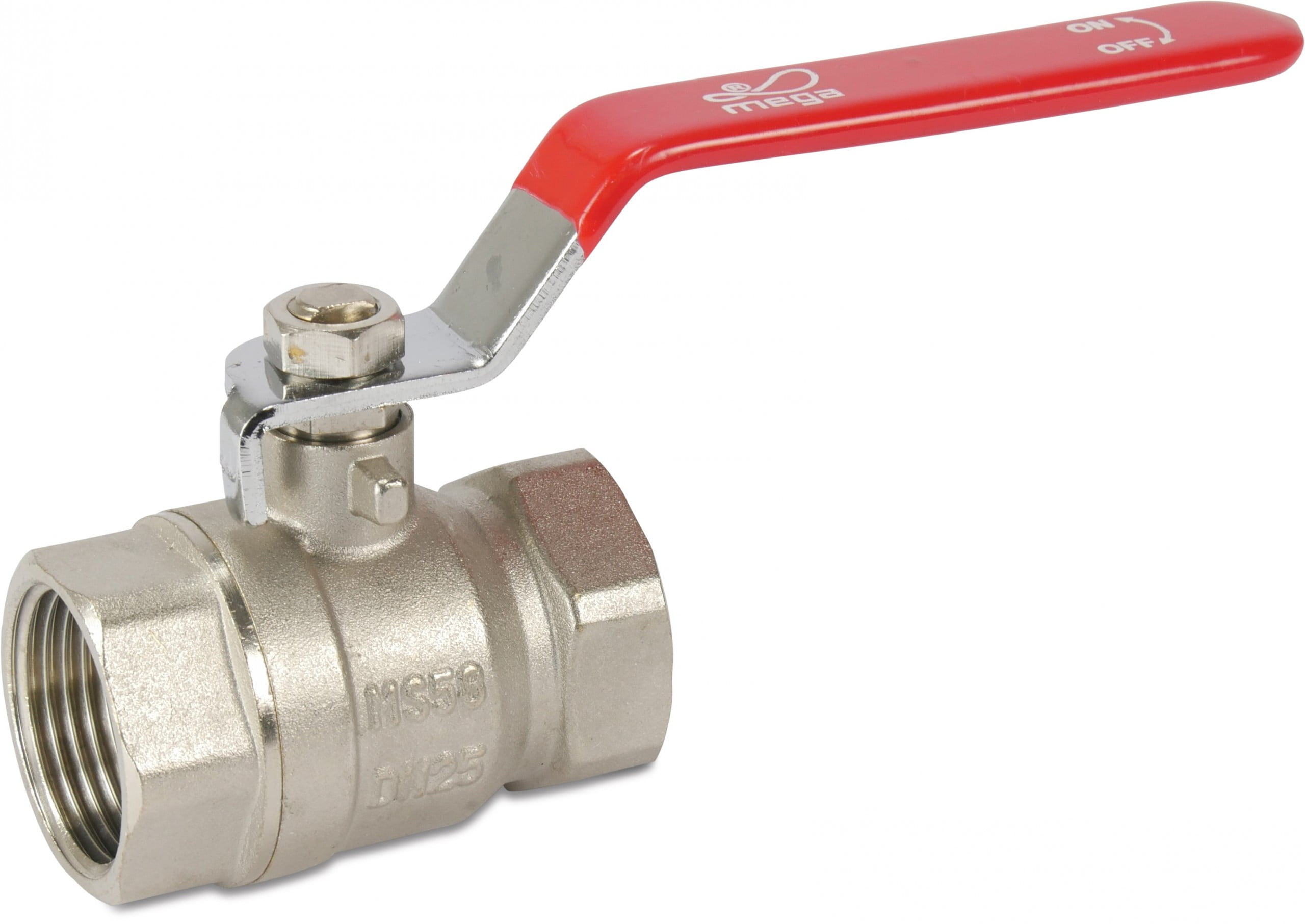 Red Handle Brass Valve - Michael White Pump Services Ltd.